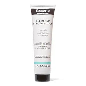 Generic Value Products AllinOne Styling Potion, Detangles, Reduces Frizz, Adds Softness and Shine, Lightweight, 5 Oz