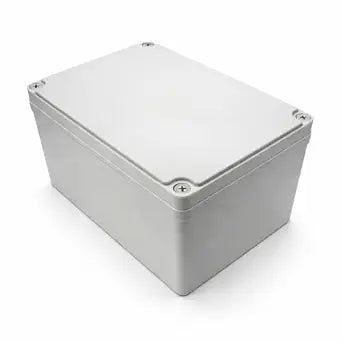 MGI SpeedWare Electrical Junction Box with Mounting Plate and IP67 Waterproof White Cover (8" x 6" x 5")