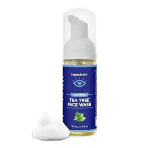 Heyedrate Eye Love Foaming Tea Tree Eyelid & Face Cleanser, 1.7 oz (3 Pack)