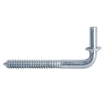GBGS 8 Pack 1/2" Hinge Pin,6-5/8" Male Lag Screw for Wood Post Fence Gate