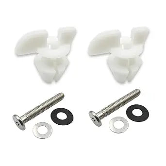2-Set Upgrade 1133024 Toilet Seat Bolts for Kohler 1239016 Hardware
