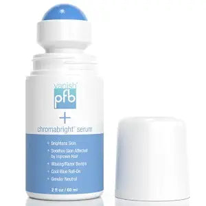 PFB Vanish Chromabright Ingrown Hair Treatment (2 oz) ��� After Shave Soothing Solution Ingrown Hair & Razor Bump Stopper, Relieves & Softens Skin, Dark Spots Remover for Face, Body & Intimate Areas