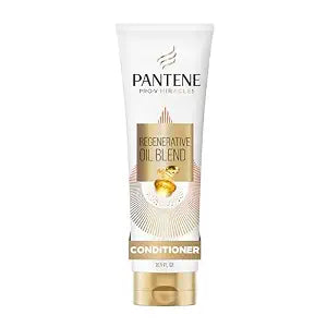 Pantene Pro-V Miracles Conditioner, Extreme Damage Care Regenerative Oil Blend 1 Minute Miracle, Moisturizes, Smooths, Argan & Jojoba Oils, 0% Sulfated Conditioners, Dyes, or Parabens, 10.9 Fl Oz