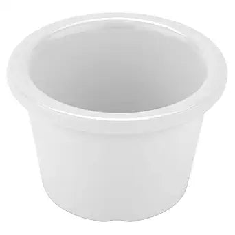 G.E.T. S-610-W 1.5 oz. Ramekin, Break Resistant, Melamine, White (Pack of 12)