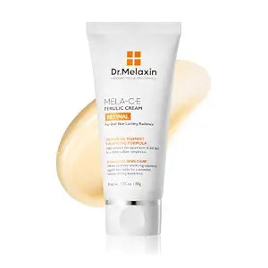 Dr.Melaxin Mela-C·E Ferulic Cream Retinal Dark Spot Care Facial Moisturizer with C·E Ferulic, Retinal & Niacinamide for Even Skin Tone & Firming Care, 2.82 fl oz., 80g