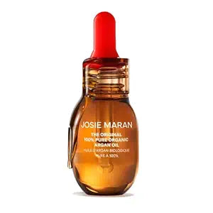 Josie Maran The Mini Original 100% Pure Organic Moisturizing Argan Oil ��� 0.5 oz/15 mL Cold-Pressed Facial Oil for Dry Skin, Fine Lines & Elasticity