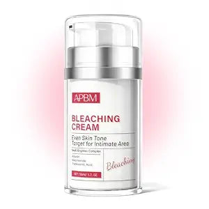 APBM Skin Lightening Cream for Intimate Area with Niacinamide, Arbutin, Tranexamic Acid and Vitamin C, Even Skin Tone for Body, Underarm, Knees, Elbows, Inner Thigh, Bikini Areas, 1.7 fl.oz