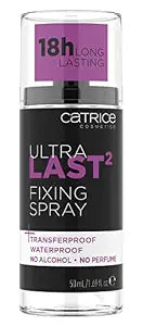 Catrice Ultra Last2 Fixing Spray, 18Hr Makeup Setting Spray, 1.69 fl oz
