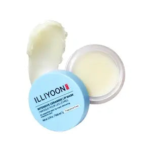 ILLIYOON Ceramide Ato Concentrate Lip Mask | 10,000ppm Ceramide for Barrier Repair Lip Butter, Non-sticky Vegan Formula, Overnight lip Mask & All-Day Balm, Fragrance-Free, Korean skincare, 0.24 fl.oz.