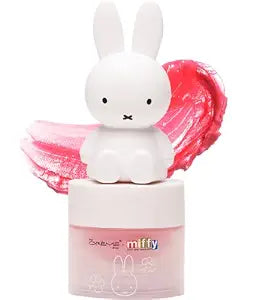 The Crème Shop Miffy Tinted Lip Balm with HA and Murumuru- Rare Rose