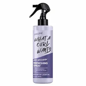 Curl Refresher Spray for Curly Hair, Anti-Breakage Leave-In Spray