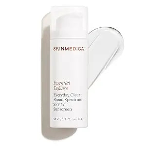 SkinMedica Essential Defense Everyday Clear Broad Spectrum SPF 47 Sunscreen for Face - This Lightweight, Facial Sunscreen is Ideal for Oily and/or Combination Skin 1.7 fl oz