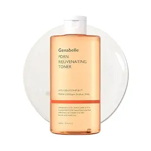 Genabelle PDRN Rejuvenating Toner - Deep Hydration & Skin Barrier Support with PDRN, Panthenol, Hyaluronic Acid - Soft & Clear Skin - Glass Skin - 10.14 fl.oz/300ml