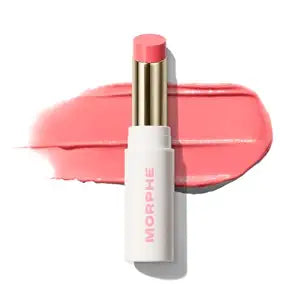 Morphe Liplock Glossy Lipstick, Clutched Pearls, 0.14 oz