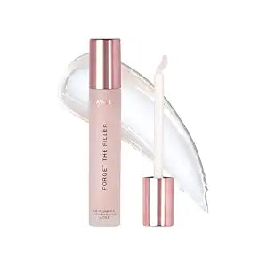 Lawless Queen Forget the Filler Lip Plumping Line Smoothing Gloss - Rosy Outlook - Premium Volumizing Lip Gloss with Natural Ingredients Designed to Plump, Firm, and Hydrate Lips 0.19 oz