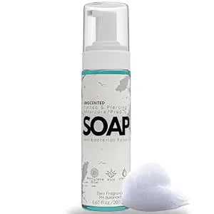 Ketostat Tattoo Antibacterial Soap Unscented 6.67 Fl Oz Aftercare