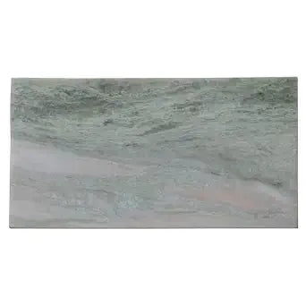 Bloomingville Rectangular Marble Cheese and Serving Board, Green Mlange