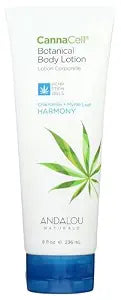 Andalou Naturals CannaCell Body Lotion, Harmony, 8 Ounce