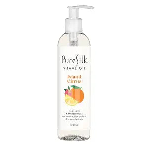 Pure Silk Shave Oil for Women, Island Citrus, 7.7 FL OZ (Pack of 1)