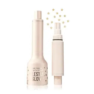 KYDA Glitter Star Freckle Stamp, Golden Glitter Makeup Stamp for Face