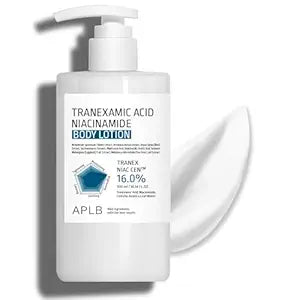 APLB Tranexamic Acid Niacinamide Body Lotion | TRANEX NIAC CEN��� 16.0% 10.14 FL.OZ/Korean Skincare, Long lasting hydration, Blemish Care, Helps with skin discoloration