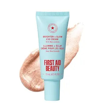 First Aid Beauty Brighten + Glow Eye Cream with Niacinamide, 0.5 oz
