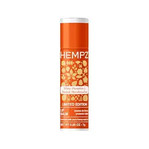 Hempz White Pumpkin & Toasted Marshmallow Flavored Lip Balm, 0.25 oz