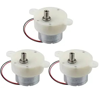 Antrader DC 6V 100rpm Gear Motors,High Torque Rotary Speed Reducing Motor