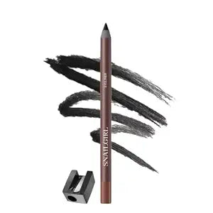 Eyeliner Pencil,Smudge-proof Waterproof Long Lasting Plum Eye Liner, High-Pigmented Smooth Creamy Formula for Mature Women, Eyes Makeup Pen Includes Sharpener