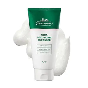 VT COSMETICS CICA Foam Cleanser Face Cleanser 10.1 fl oz (300 ml)