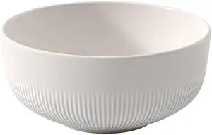 Villeroy & Boch Afina Rice Bowl, Premium Porcelain, Made in Germany, Dishwasher and Microwave Safe, 6 x 2.75 in, Stackable, White
