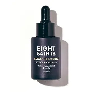 Eight Saints Retinol Skin Care Serum Treatment For Firming Face Lines & Eye Wrinkles, Deep Hydrating Facial Skincare Serum For Anti Aging, with Retinol, Hyaluronic Acid, and Green Tea, 1 Ounce