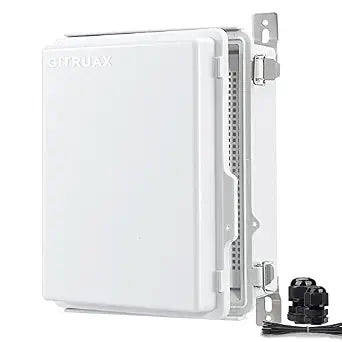 Waterproof Electrical Enclosure Box ip67 Outdoor Junction Box Plastic ABS and Project Box (Grey,8.7"6.7"x4.4")