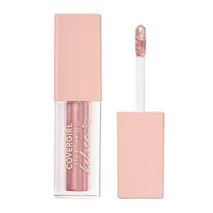 COVERGIRL Exhibitionist by Kelsea Ballerini Liquid Glitter Eyeshadow, Highly Pigmented, Glittery Finish, Long-Wearing, Transfer Proof, Nashville Dream 2, 0.13oz