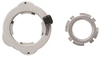 BOSCH RA1129 2-Piece Quick-Change Router Template Guide Adapter Kit for Threaded Template Guides