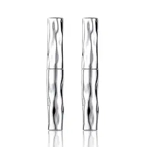 Belomintor Mascara,Waterproof Fiber Mascara, Metal Wand Lash Mascara with Smudge-Resistant Formula, Lengthening & Volumizing Mascara for Natural, Clump-Free Black Lashes, 2 Pack