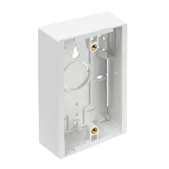 Leviton Surface Mount Backbox, Single Gang, 1.45", 42777-1WB, White