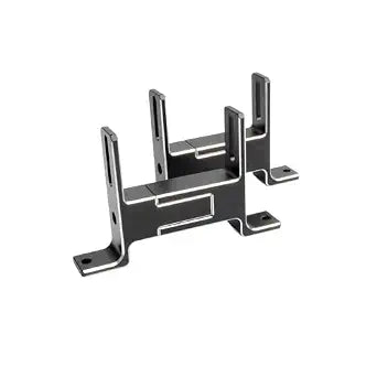 Water Cooling Pump Radiator Support Holder Water Drainage Tank Reservoir Bracket Aluminum Alloy Desktop Adjustable Mounting Bracket for 25-45mm Thickness Radiator