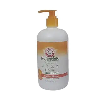 Arm & Hammer Essentials with Gentle Baking Soda, Liquid Hand Soap, 12 fl oz. (Tropical Mango)