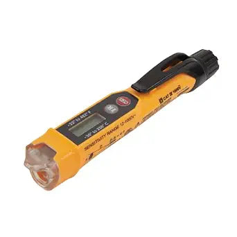 Klein Tools NCVT-4IR Non-Contact Voltage Tester, 12-1000V AC Pen with IR Thermometer -22 to 482-Degree Fahrenheit, LED and Audible Alarms, Pocket Clip