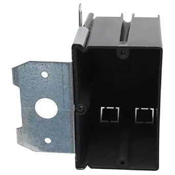 1-Gang 21 Cubic Inch Adjustable Outlet Box, ETL Listed