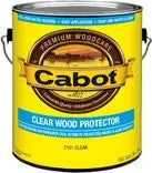 Cabot Clear Wood Protector, Clear, 1 Gallon