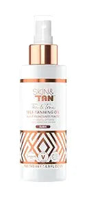 Skin and Tan Self Tan Oil Spray - Dark - 4.9 oz