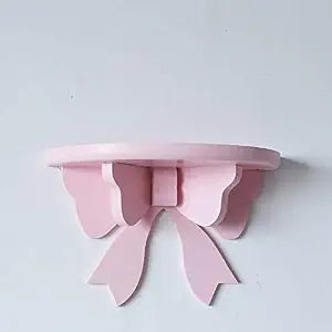 Kawaii Wood Floating Shelf Wall Decor Room Decor Kawaii Pink Room Decor (Pink)
