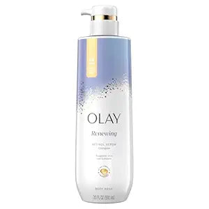 Olay Cleansing & Renewing Nighttime Body Wash, 17.9 fl oz