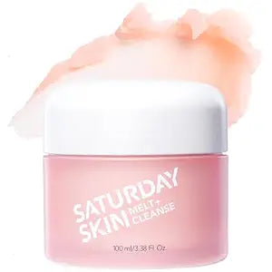 Saturday Skin Melt + Cleanse Makeup Melting Balm: Face Cleanser Wash, 100ml