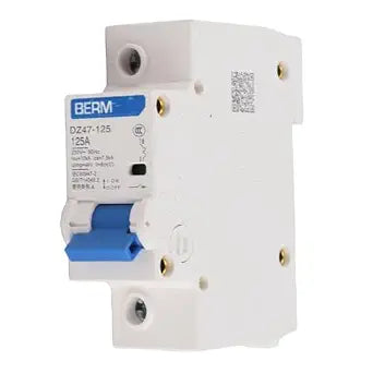 YWBL-WH Circuit Breaker DZ47-125 1P Current 30mA Leakage Air Switch 0.1S 7.5KA (125A)