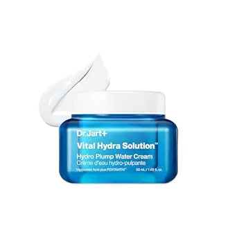 Dr.Jart+ Vital Hydra Solution Water Cream Glow Hydrating Korean Face Moisturizer with Hyaluronic Acid for Glass Skin | Korean Skin Care