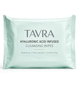 Makeup Remover Facial Cleansing Wipes with Hyaluronic Acid & Aloe, Removes Face Makeup, Sunscreen, Oil & Daily Buildup, Gentle Non-Drying Hydrating Face Towelettes, 25 Count