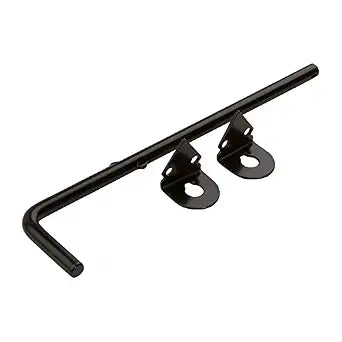 National Hardware Gate Cane Bolt, 1/2" x 12", Steel, Black